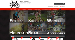 Desktop Screenshot of bikejunkie.com